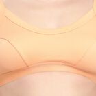 Ladies' 100% Cotton Bra, Peach, small image number null